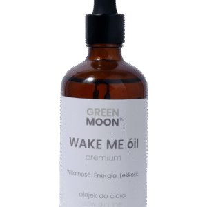 GREEN MOON™ WAKE ME óil premium  – energetyzujący olejek do ciała z nutą werbeny i pomarańczy